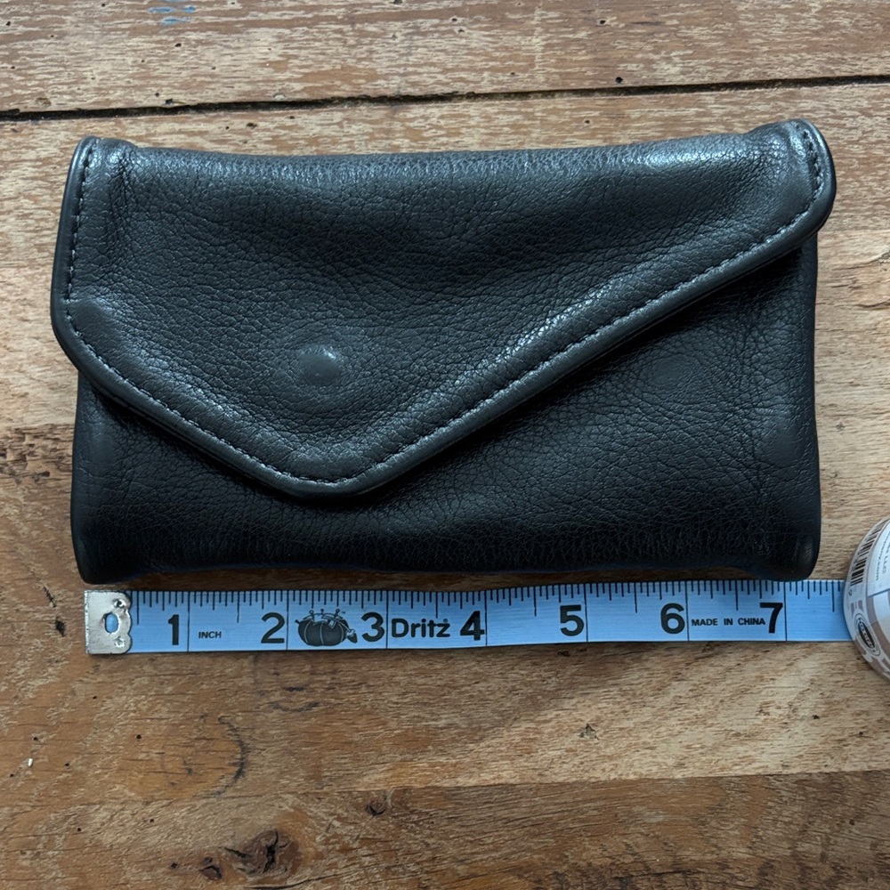 Romag Black Leather Wallet - Picture 8 of 9